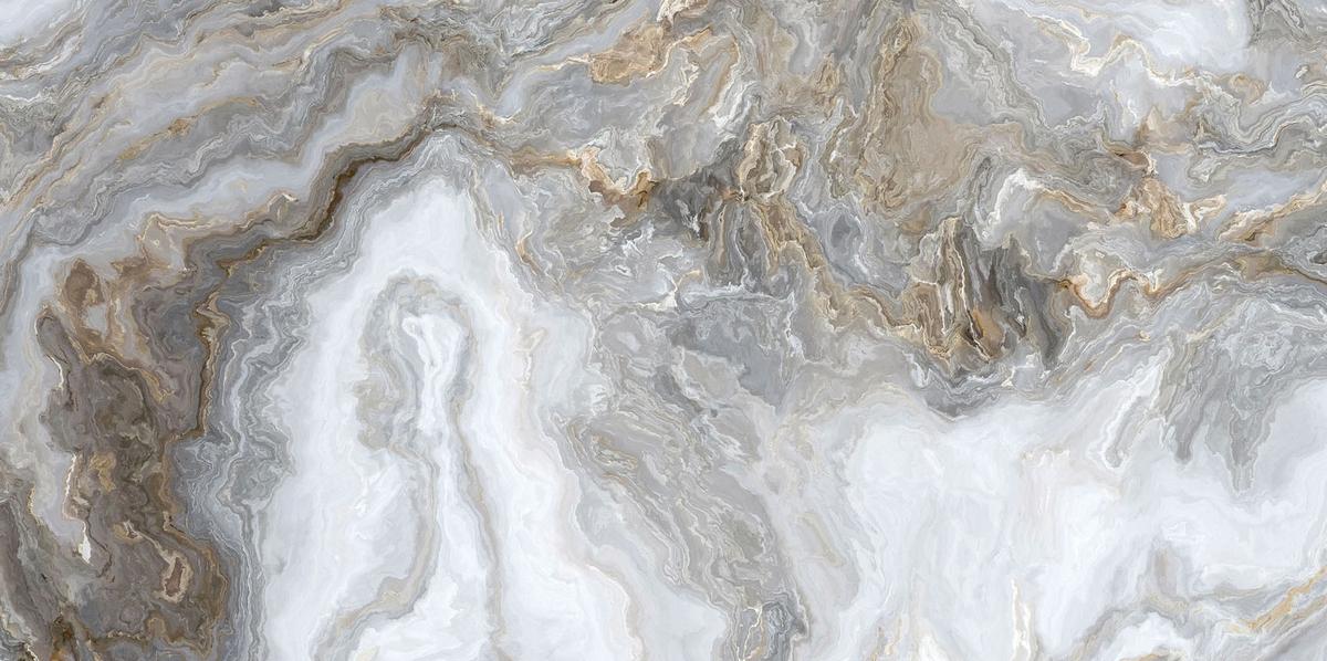 N20352 На пол Luxury Arabesque Grey Polished 60x120 - фото 4