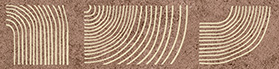 KMB2TGL006BR Бордюр Руссильон Коричневый матовый обрезной 30x7.2x0.9 - фото 2