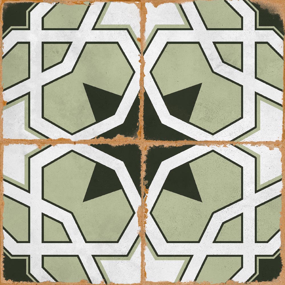 На пол Mezzo Blossom Matt 20x20