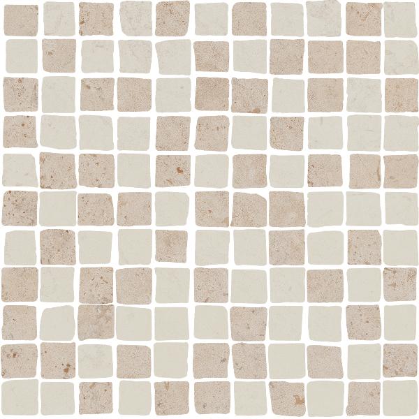 MBS012 На пол Про Лаймстоун Спакко 6 Мозаичный Матовый Натуральный - фото 3