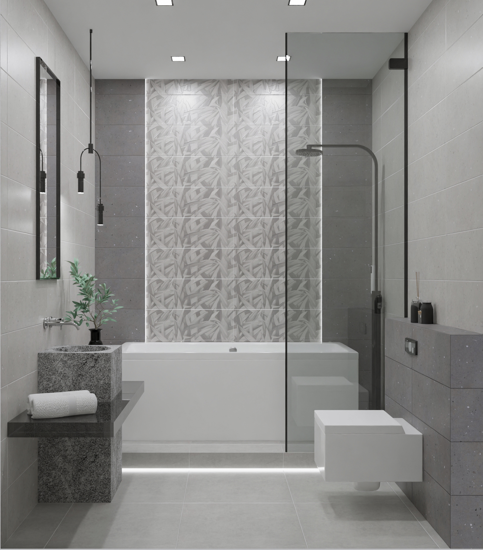 На стену Limestone Crema 24.2x70 - фото 6