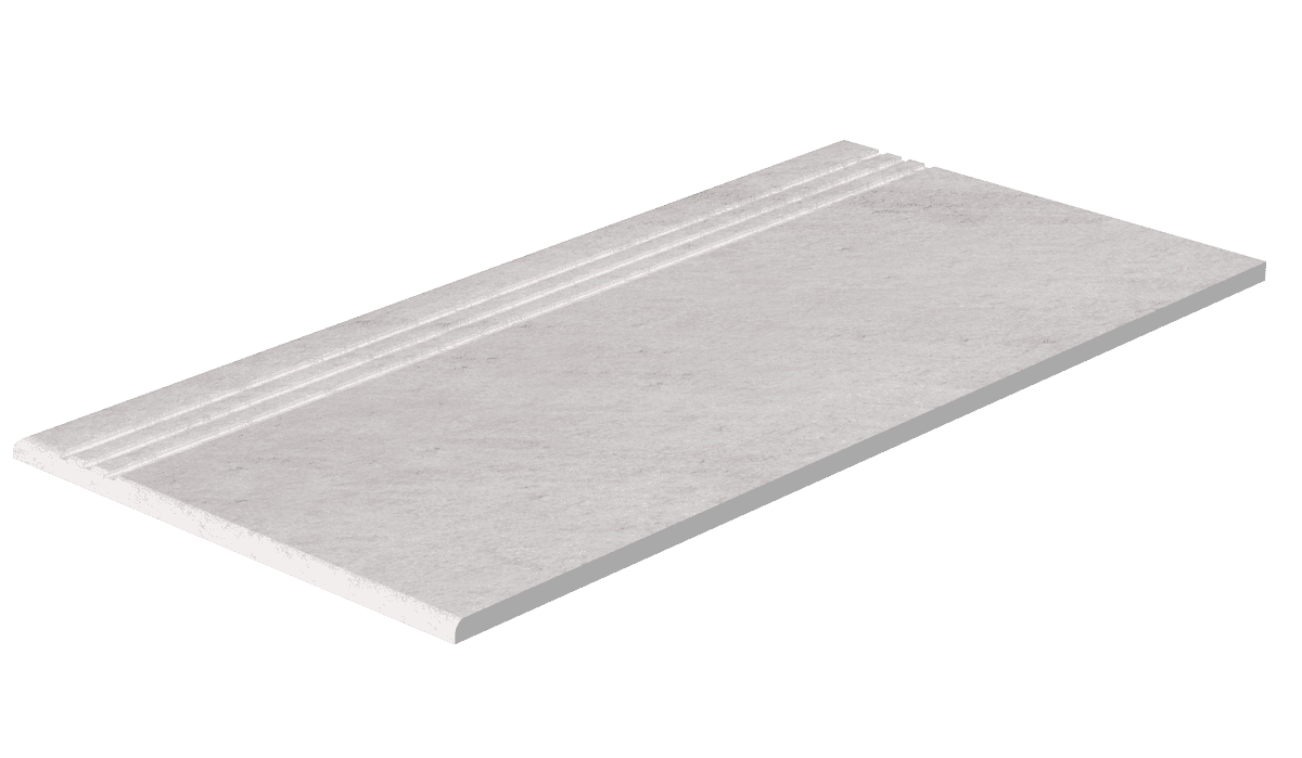 SWSCR Ступень Natural Series Snow White Right Antislips 33х66