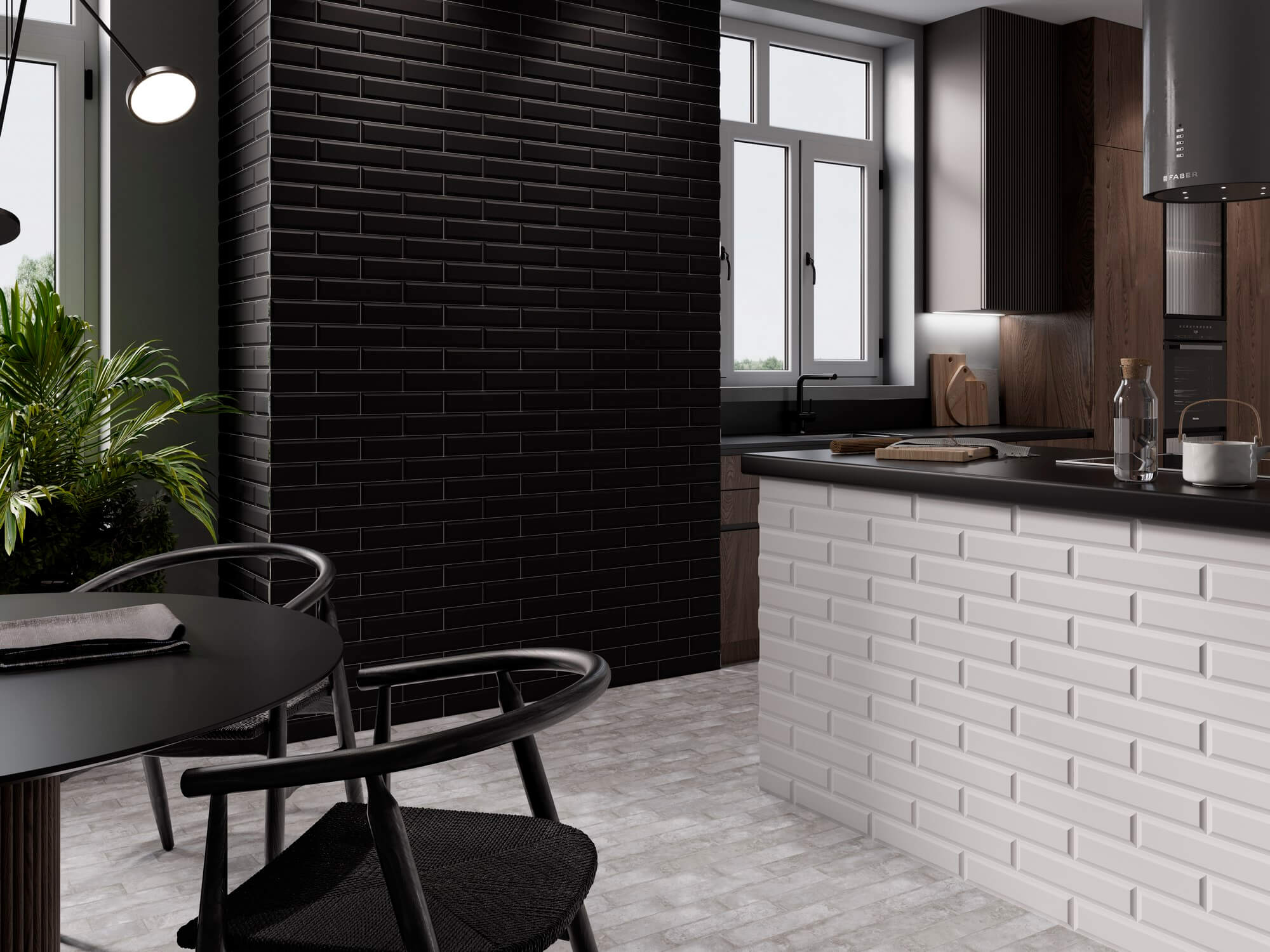 На стену Niza-Marsella Blanc Mat 7.5x30 - фото 2