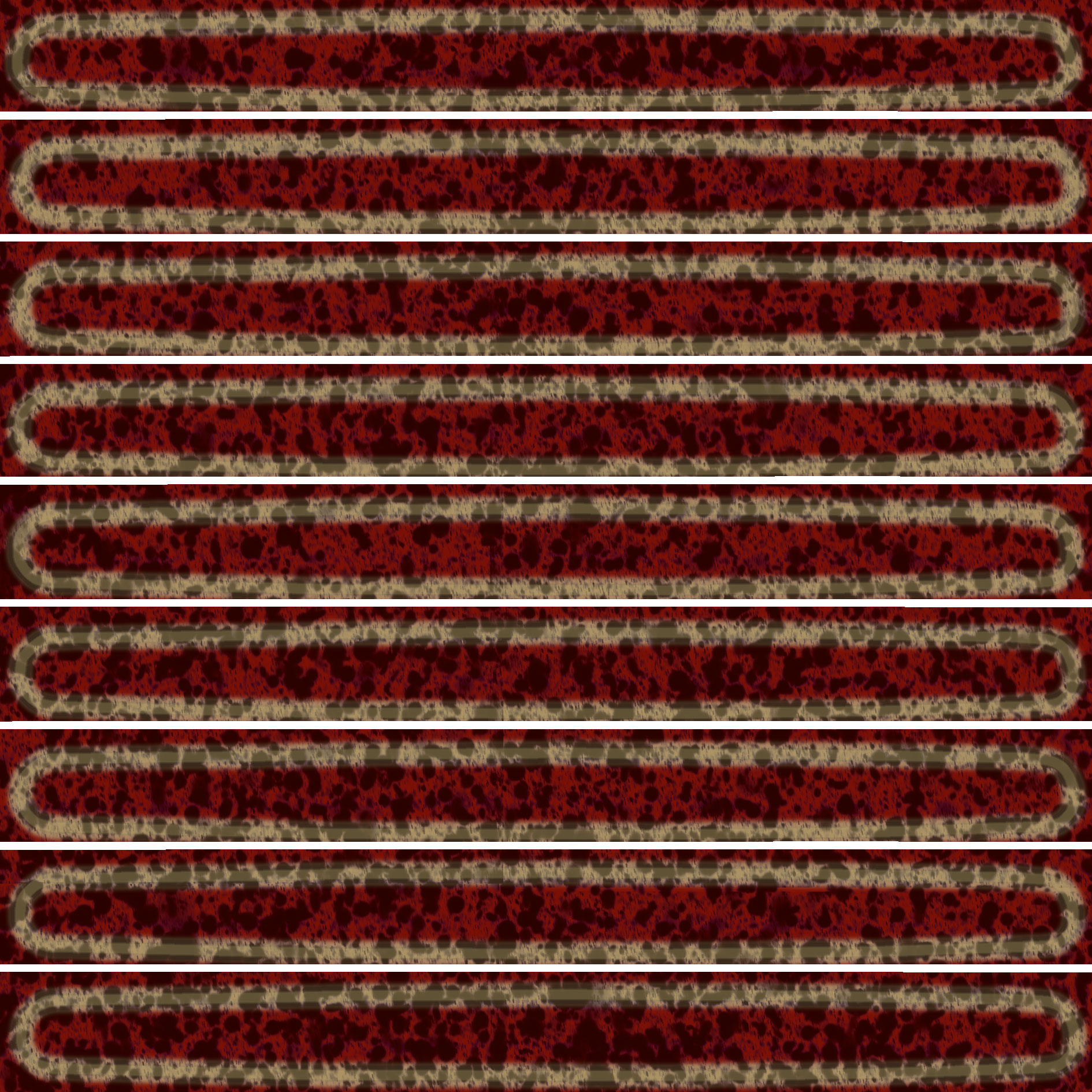 KMD2SOB003BN Декор Далия Чипсет красный тёмный глянцевый 20x20x0.95 - фото 9