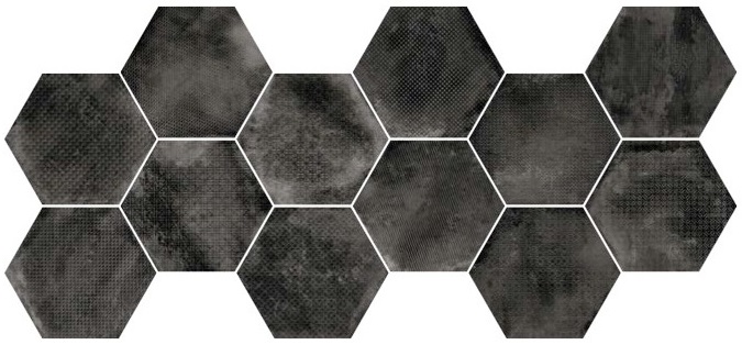 23604 На пол Urban Hexagon Melange Dark - фото 7