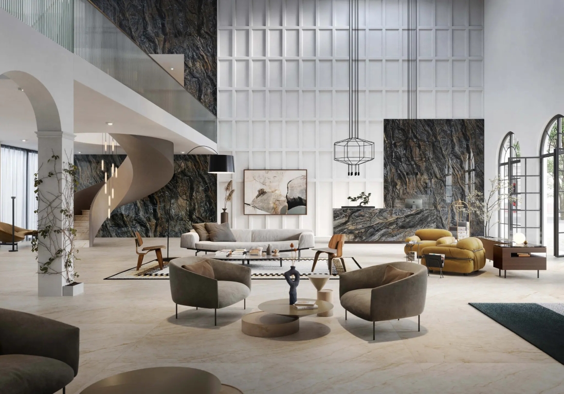 100331111 На пол Xlight Orobico Dark Polished 120х120 - фото 4