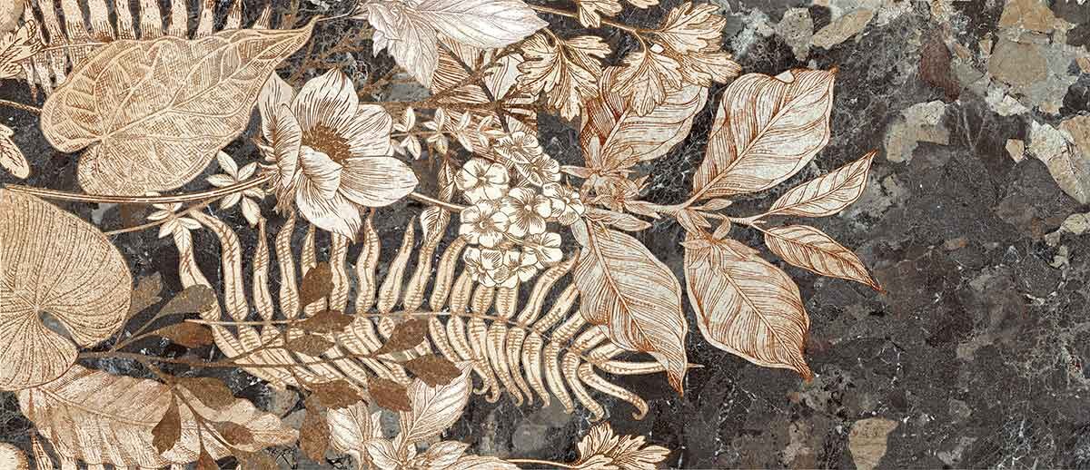 136928 Декор Mockup Lastra Floralia Nat.Ret. 120x278