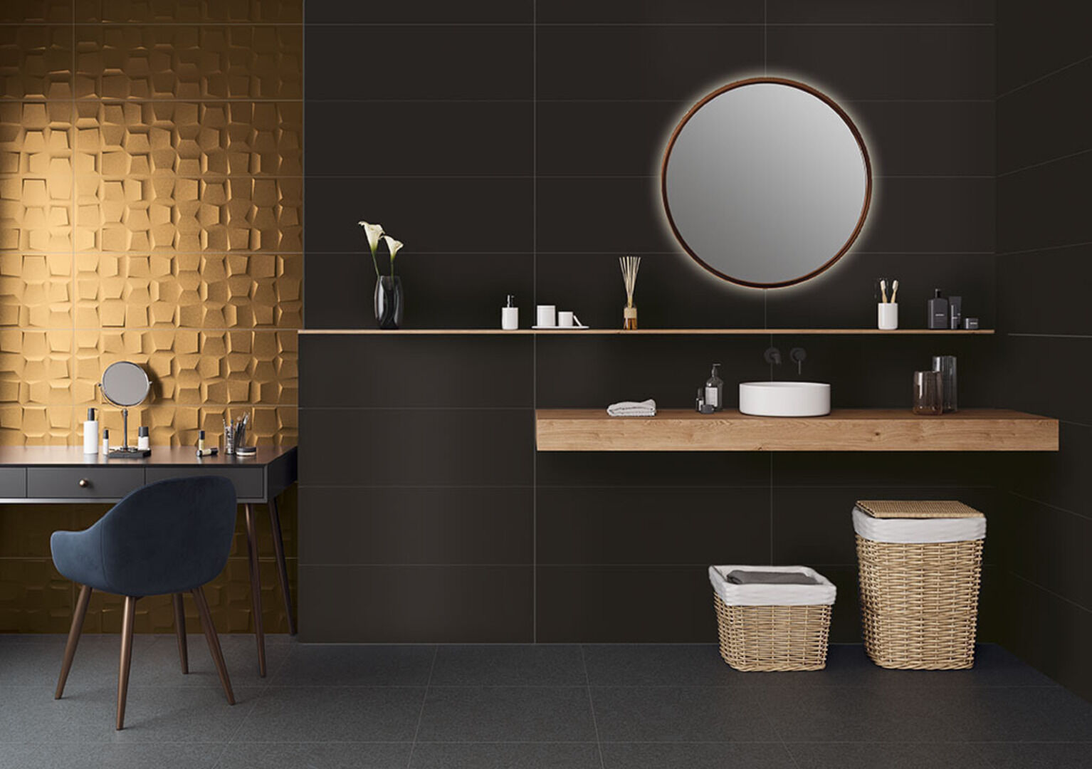 На стену Colours Black 100 - фото 10