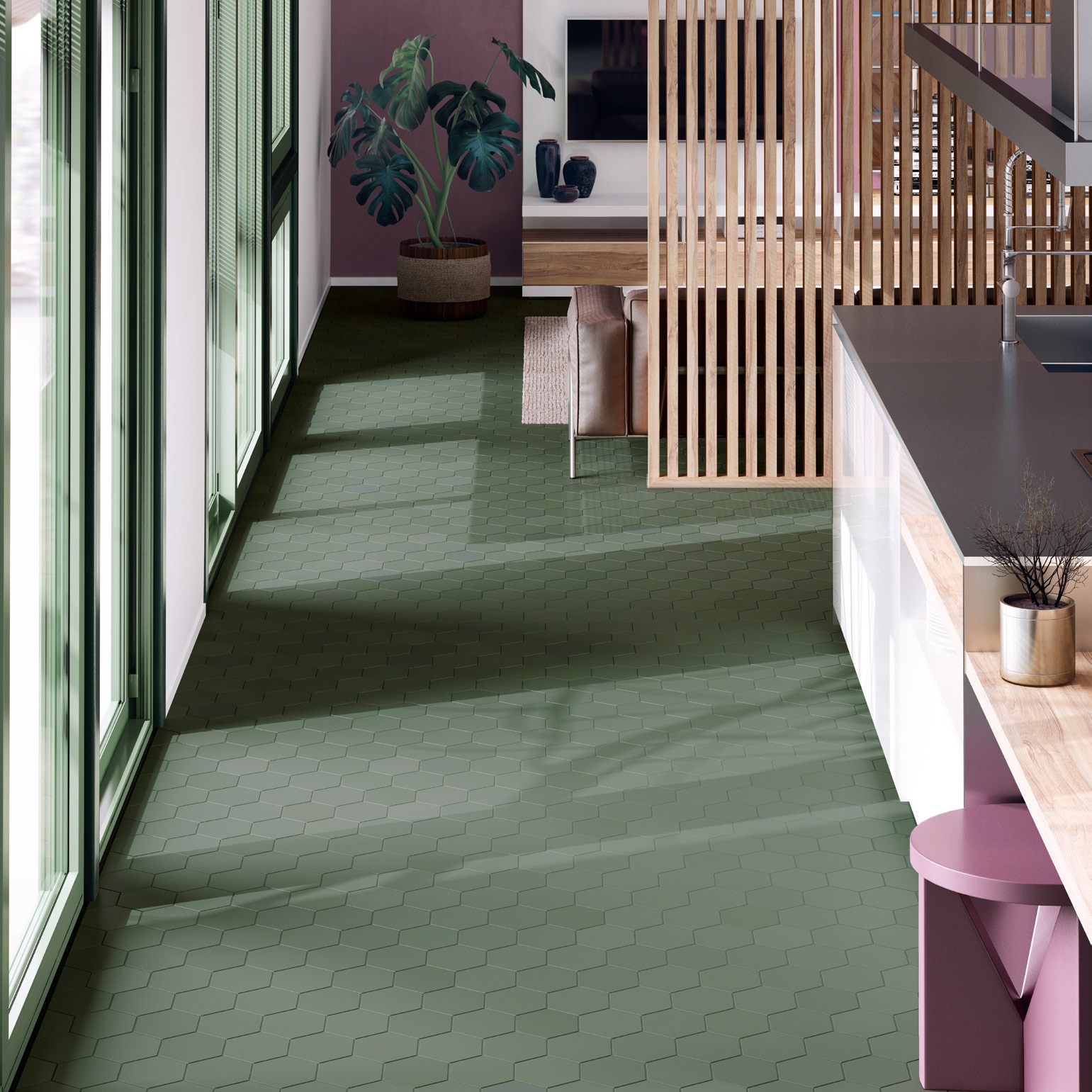 26470 На пол Kromatika Brown 11.6x10.1 - фото 11