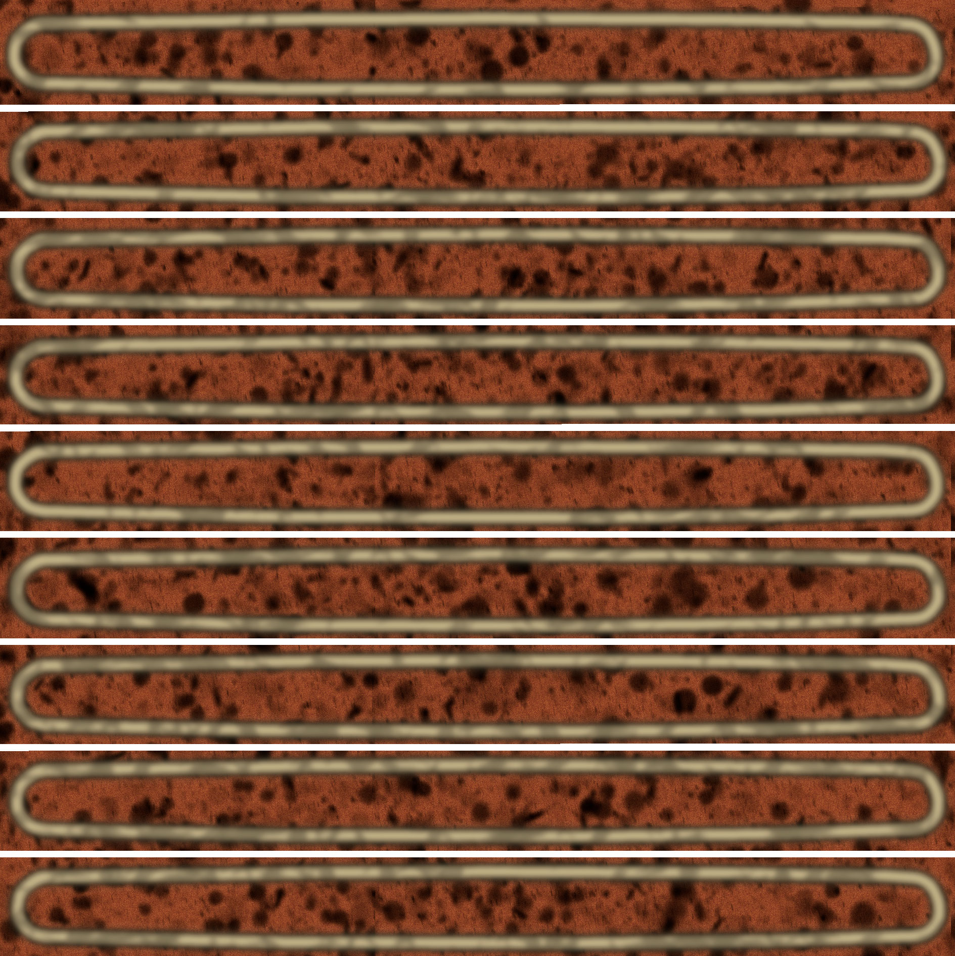 KMD2SOB007BN Декор Далия Чипсет оранжевый глянцевый 20x20x0.95 - фото 4