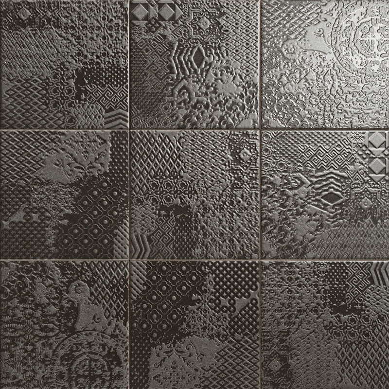 Декор Metal Tiles Decor Silver 20x20 - фото 10