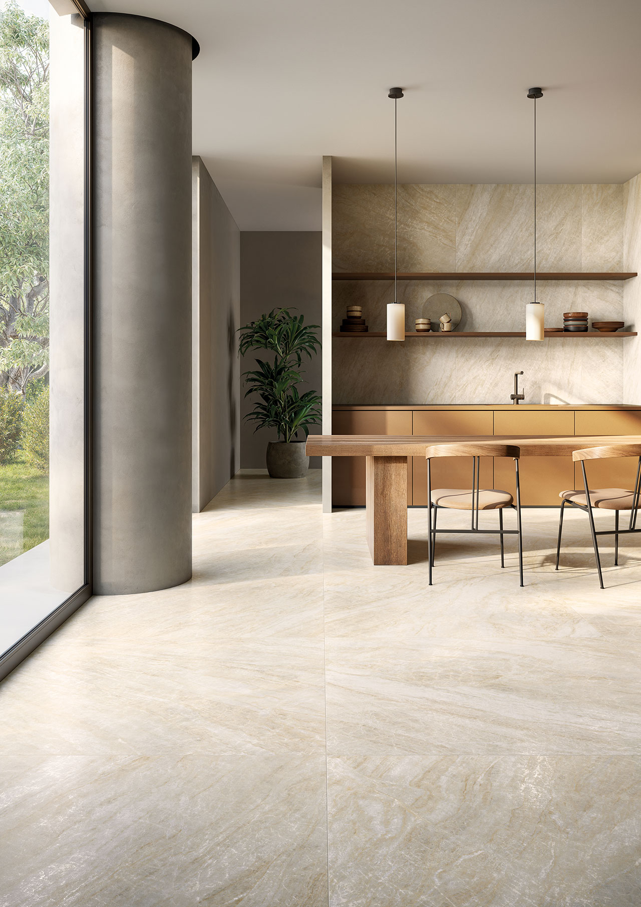 1006962 На пол Oyster Grey Ret 60x60 - фото 3