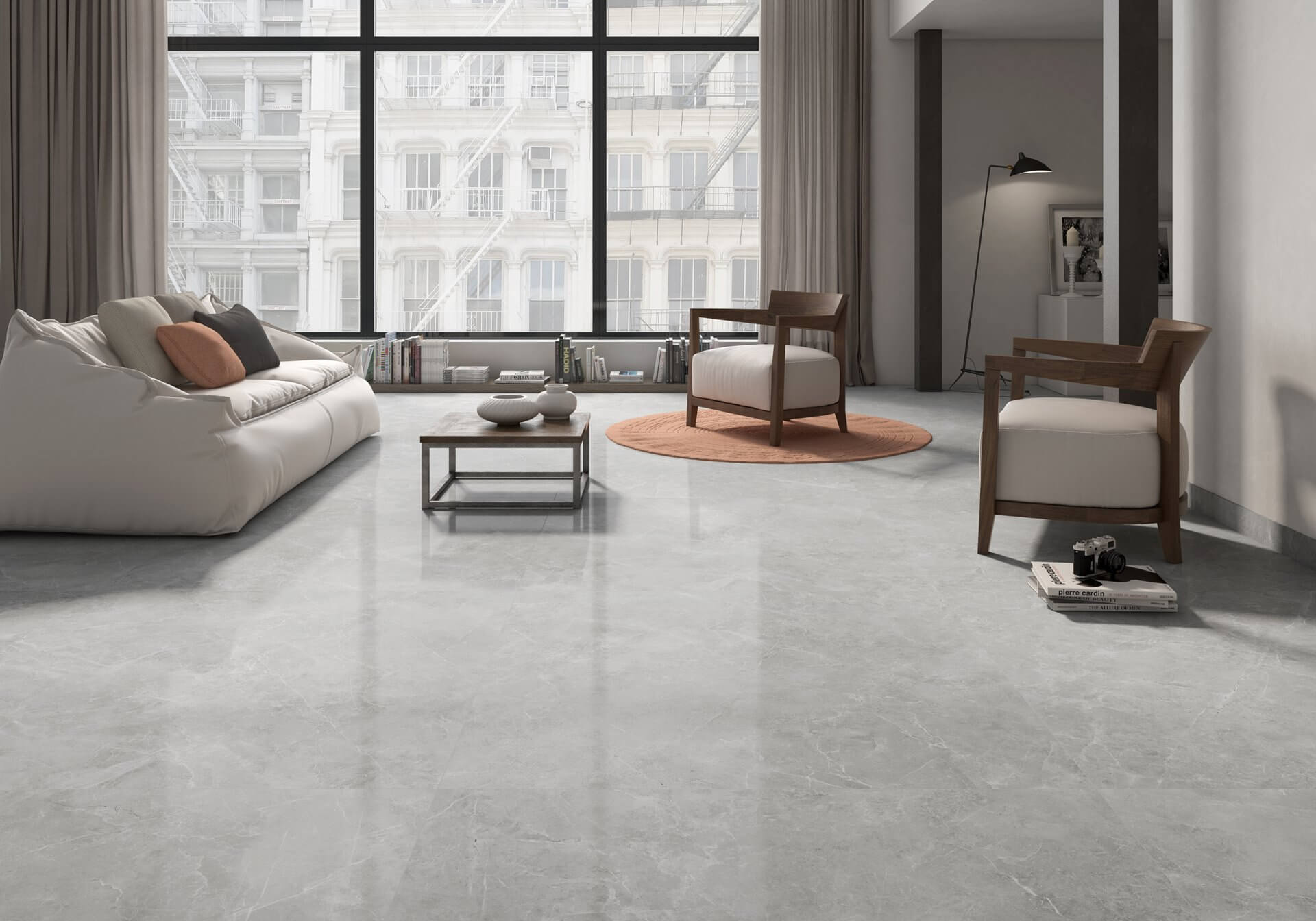 004.869.0002.00744 На пол Ascolano Gris - фото 2