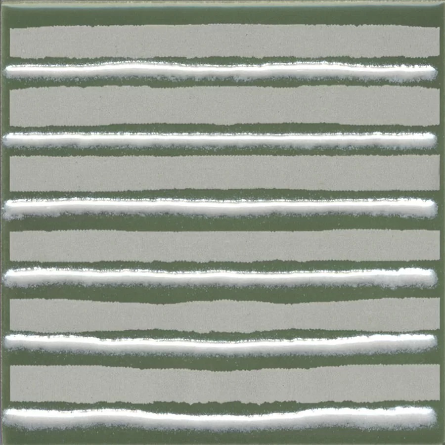 KMD3STA027GN Декор Бахия 4 зелёный глянцевый 9.8x9.8x0.7