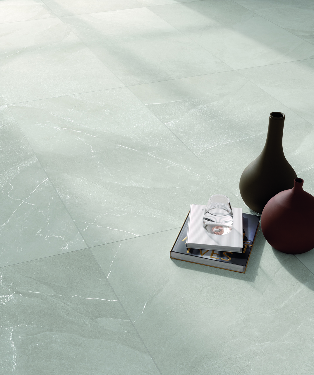 На пол Time Stone Grafite Rett 120x120 - фото 11