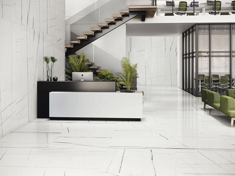 На пол Titanium Black Pulido Rect 80x80 - фото 25