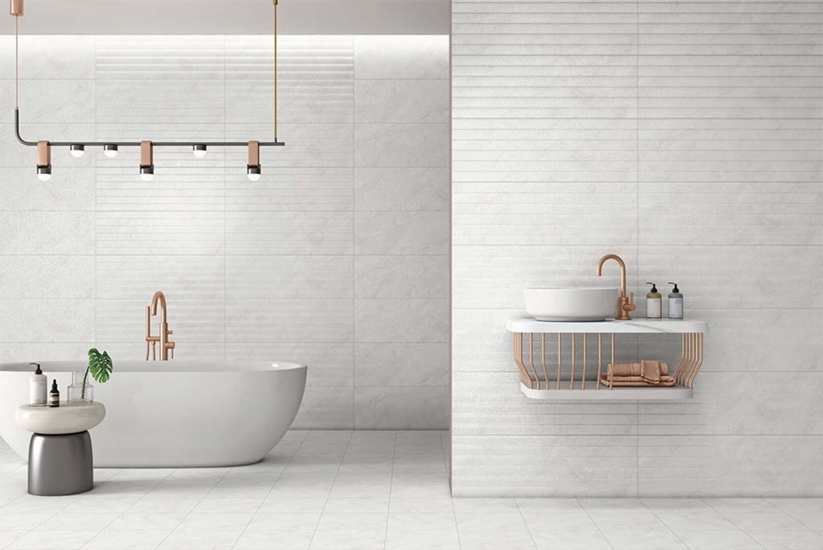 На стену Arina Linea Grey Sugar 30x90 - фото 4