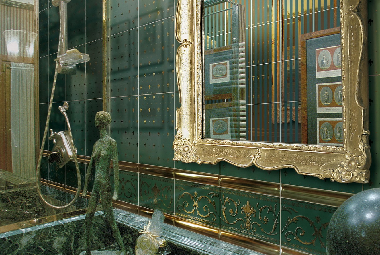 Бордюр Grand Elegance Gold B Narcis A 08 Su Panna - фото 13