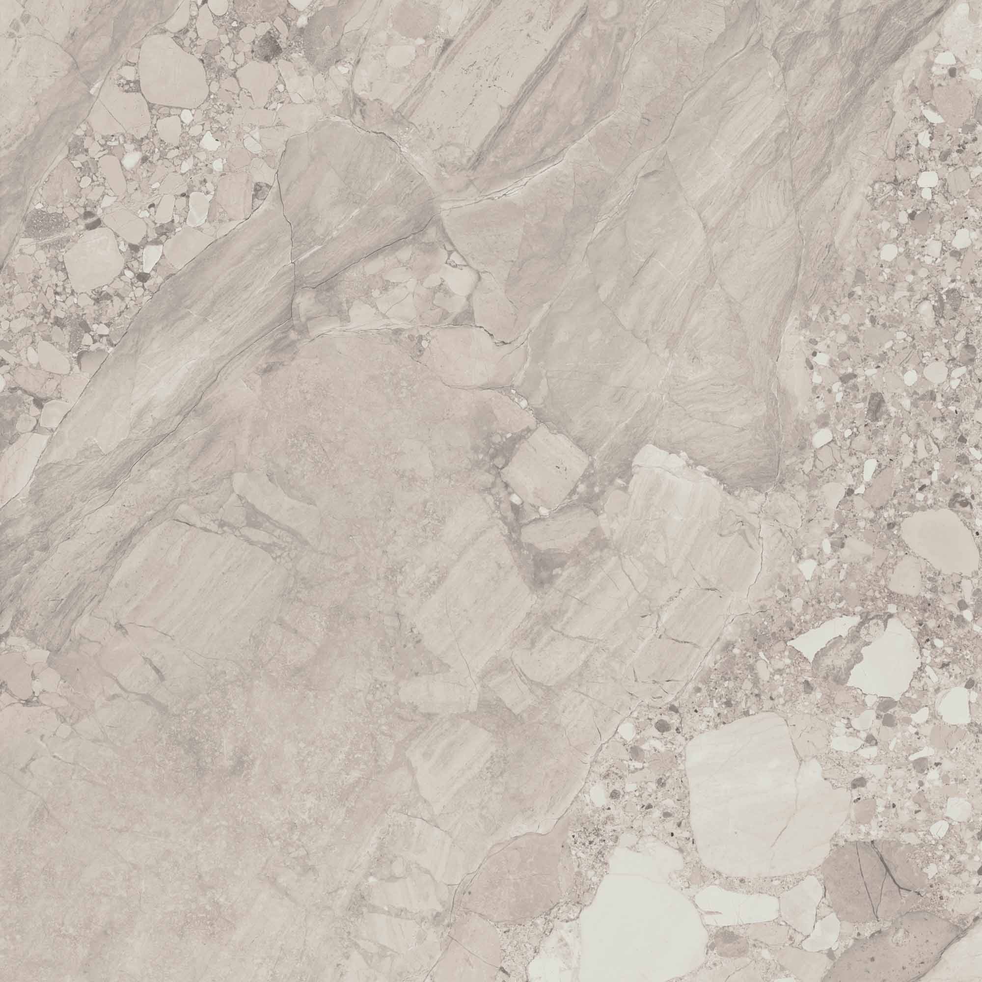 На пол Oceanmist OM01 Light Grey неполированный 80x80 - фото 8