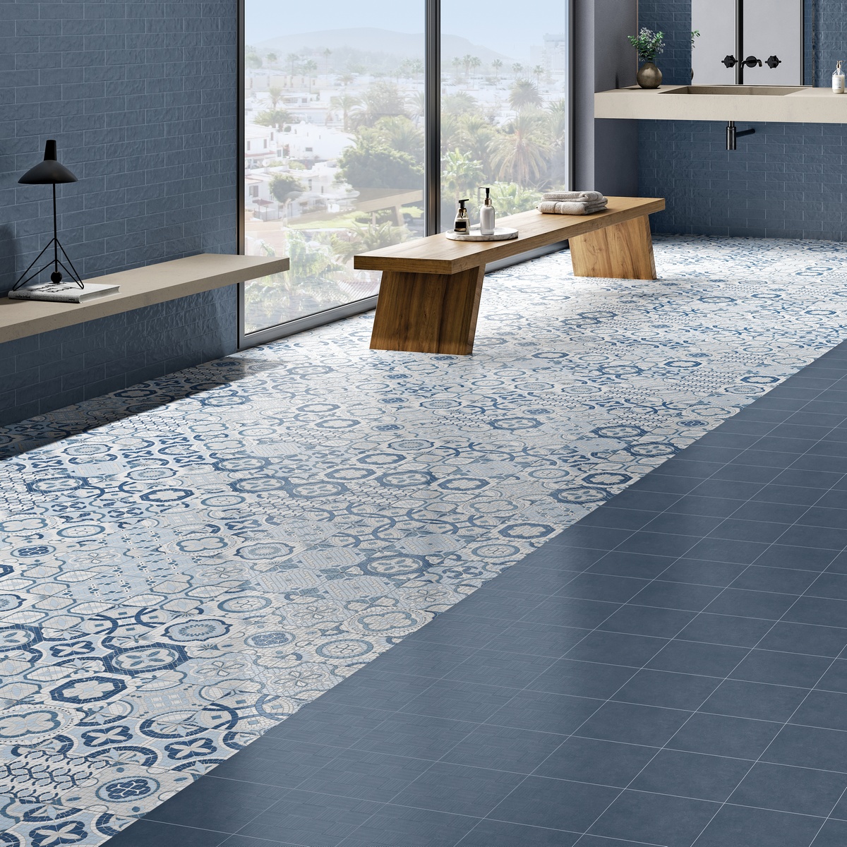 На стену Monotone Oxford Matt 6x25 - фото 41