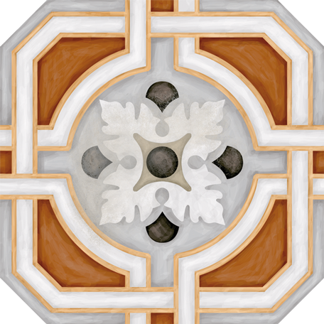 Декор Vodevil Zimer Multicolor