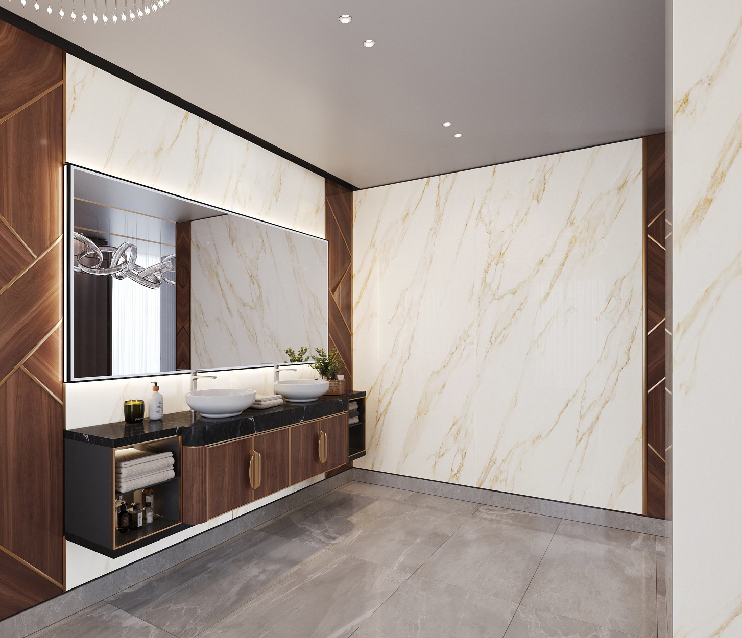 NTT3603C На пол Atlas Home Calacatta Empire 120x280 - фото 55