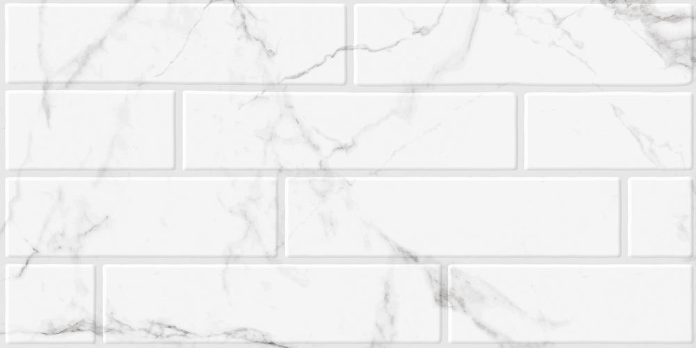 Декор Luzon Белый рельеф 300х600 - фото 4