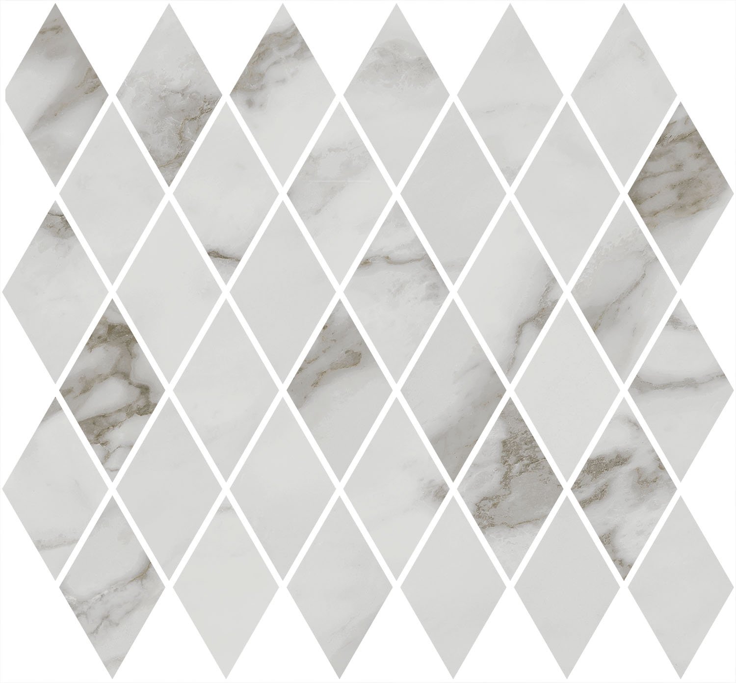 T054/48016 Декор Монте Тиберио Мозаичный бежевый светлый глянцевый 37.5x35x1 - фото 5