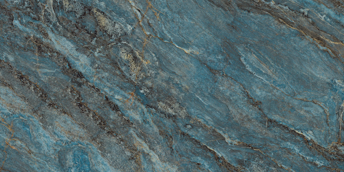 На пол Beam Turquoise Бирюзовый лаппатированный шайн 60х120 - фото 5