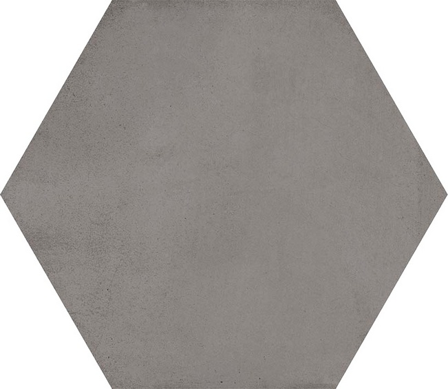 На пол Laverton Hexagono Bampton Grafito 23x26.6