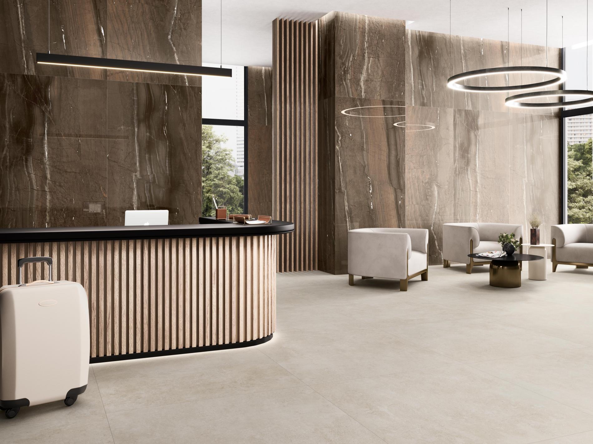 054.961.0109.09565 На пол Cr. Lux Jatoba Brown 6mm Pol Rett 120x280 - фото 3