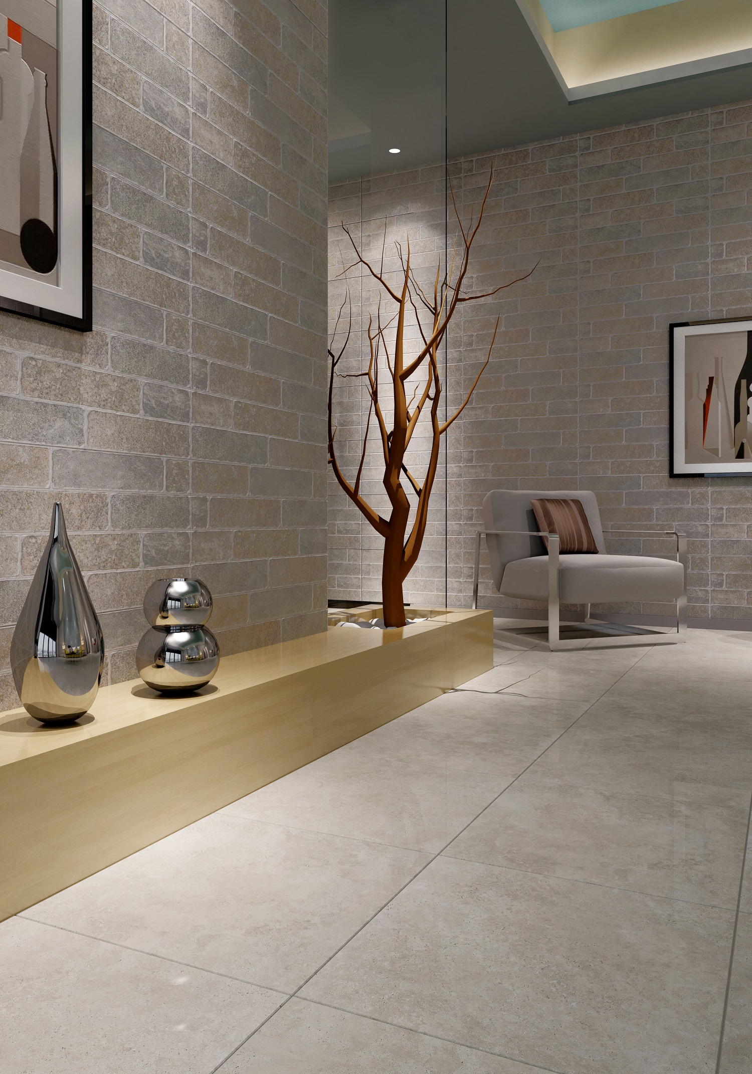 На стену Брикстоун GP коричневый 300х600 - фото 2