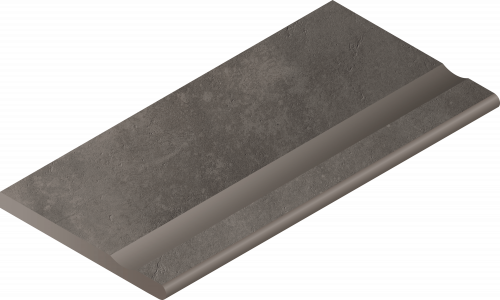 620090001180 Бордюр Millenium Х2 Black Bordo Svasato Round 30x120