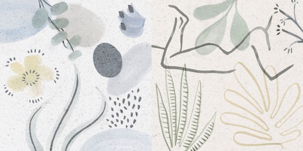 K947818R0001VTE0 Декор Impression Романтик Холодная гамма - фото 2