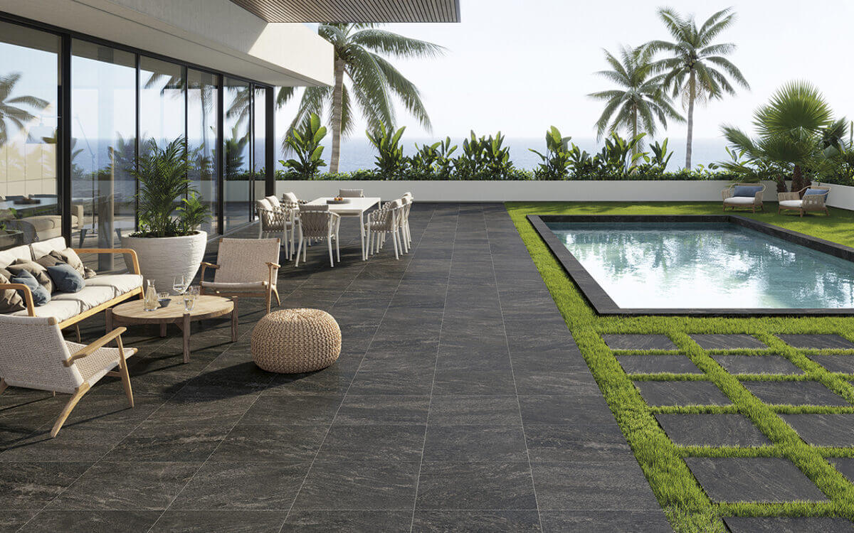 На пол Slate Stone Anthracite RC Lap 60x60 - фото 9