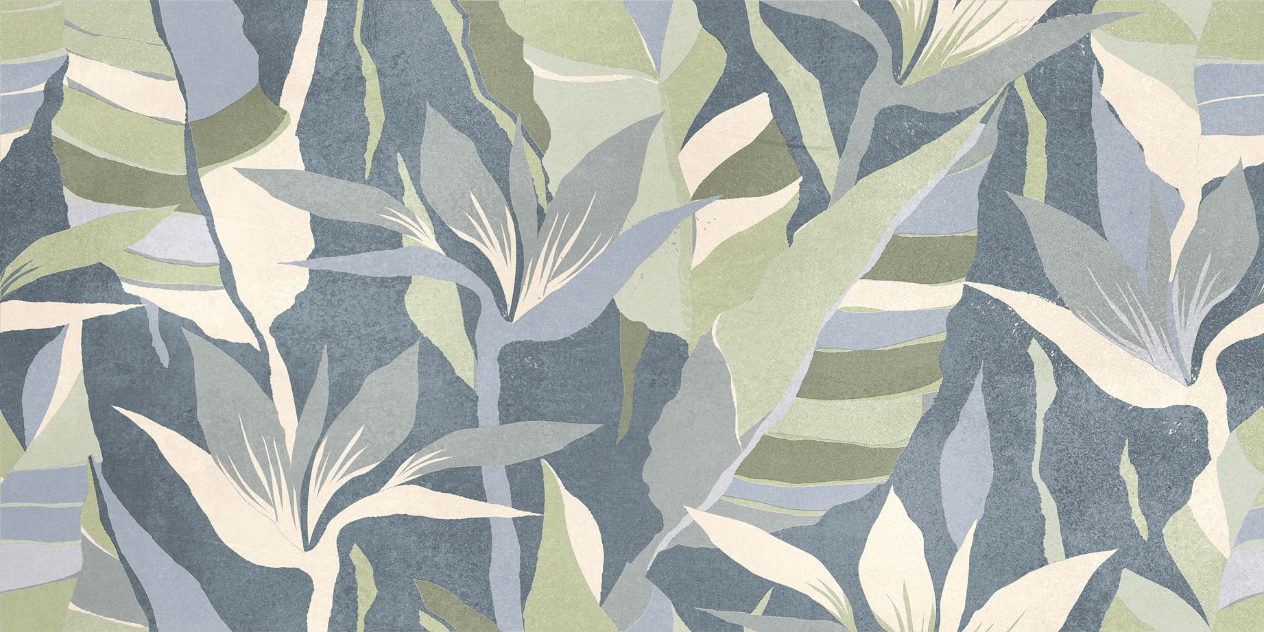 GT244VG На стену Dominica Синий тропики 30x60 - фото 3