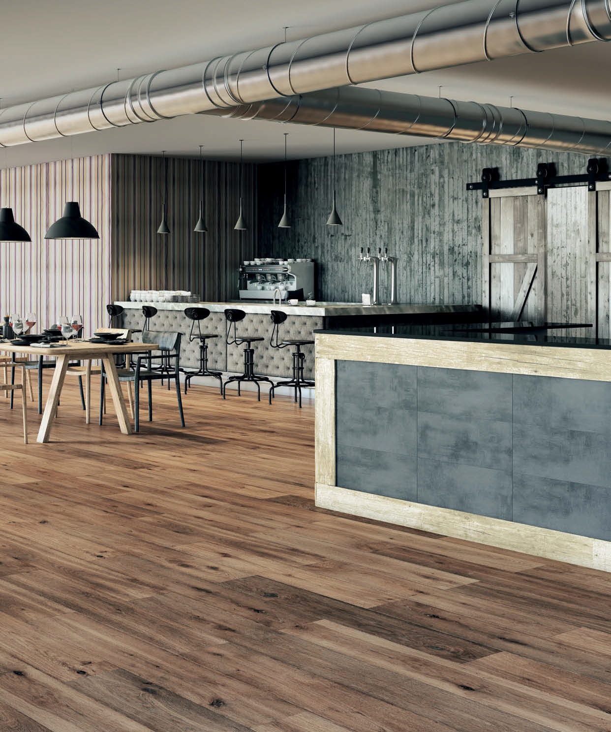 На пол Rigel Inout Rigel Nogal MT - фото 4