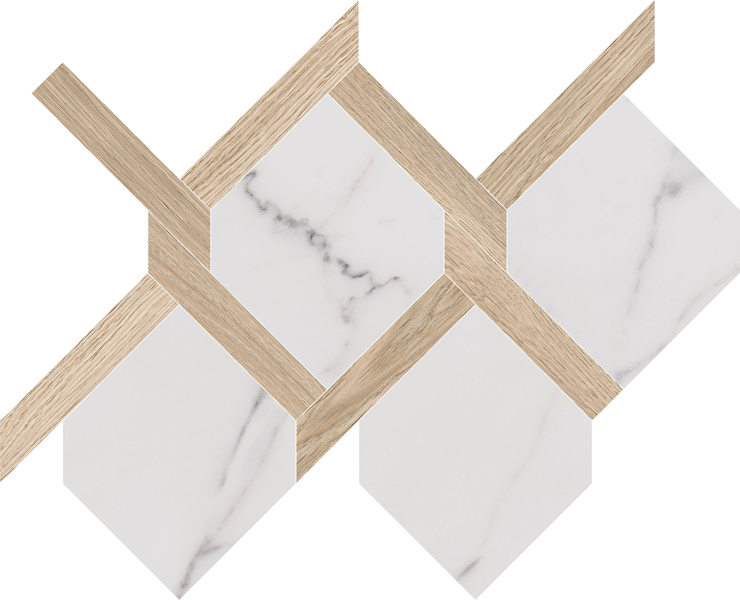 ID75T Декор Монте Тиберио Наборный 9мм 49.5x40.2