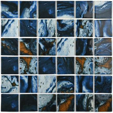 На пол Стеклянная мозаика Amuletto Art 300*300