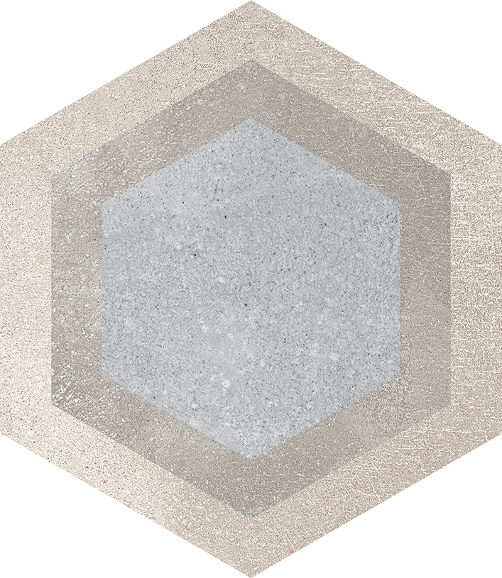 Декор Rift Hexagono Bushmills Multicolor 23x266 - фото 2