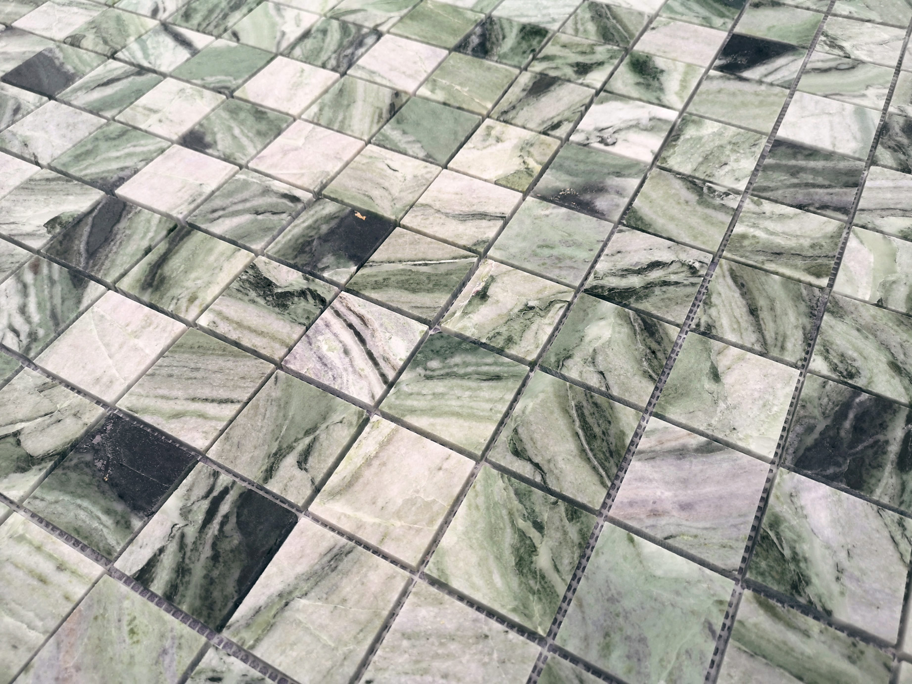 На пол Pietrine Onice Verde oliva POL 48x48x7 - фото 2