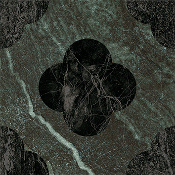 4101204 На пол Dandy Pin Green Black 18.6x18.6 - фото 25