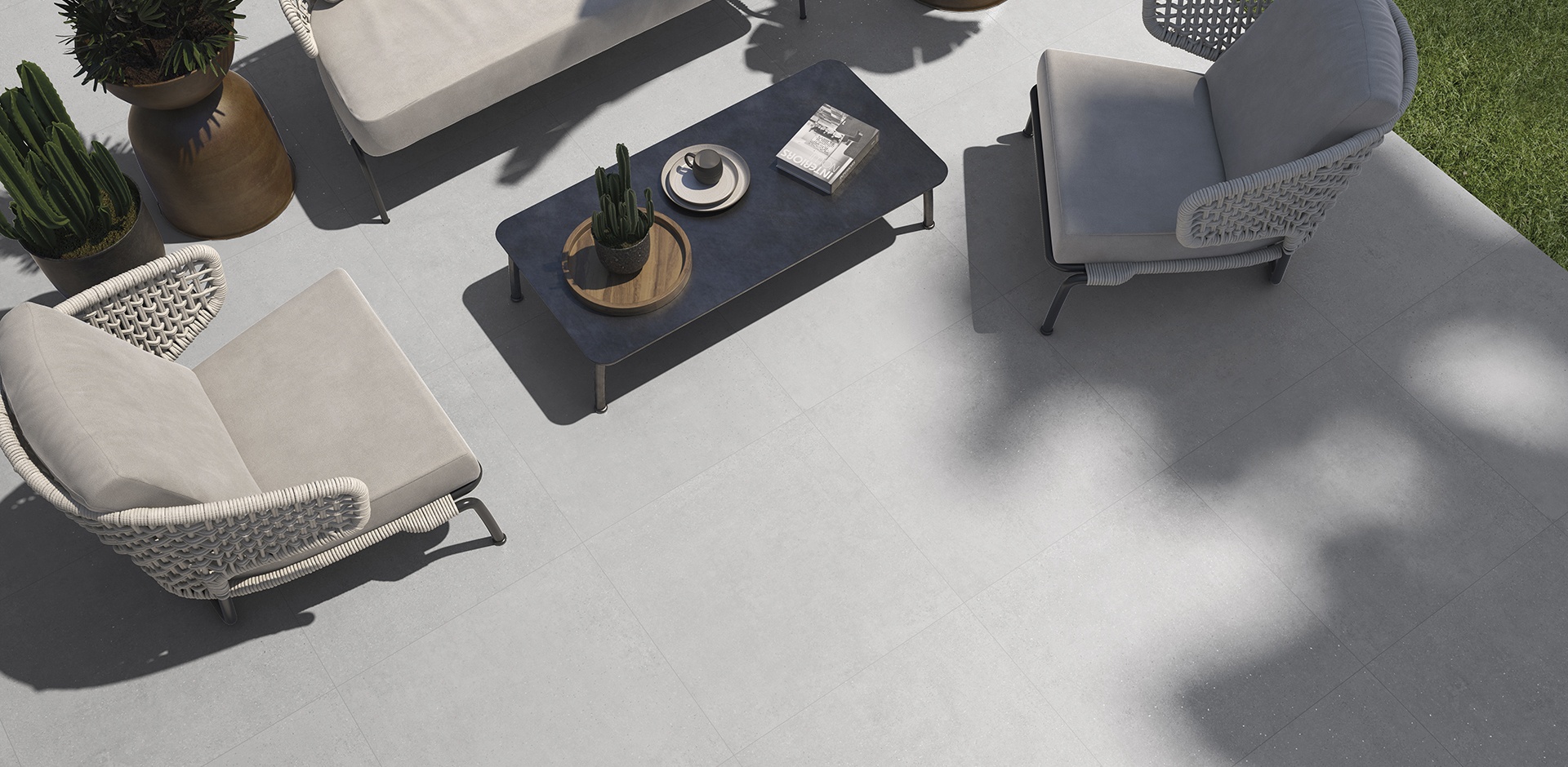 920356 На пол Gravel Pav. White rc 60x120 - фото 9