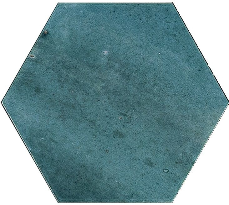 MFFF На пол Lume Blue Lux Esagona 21x18.2