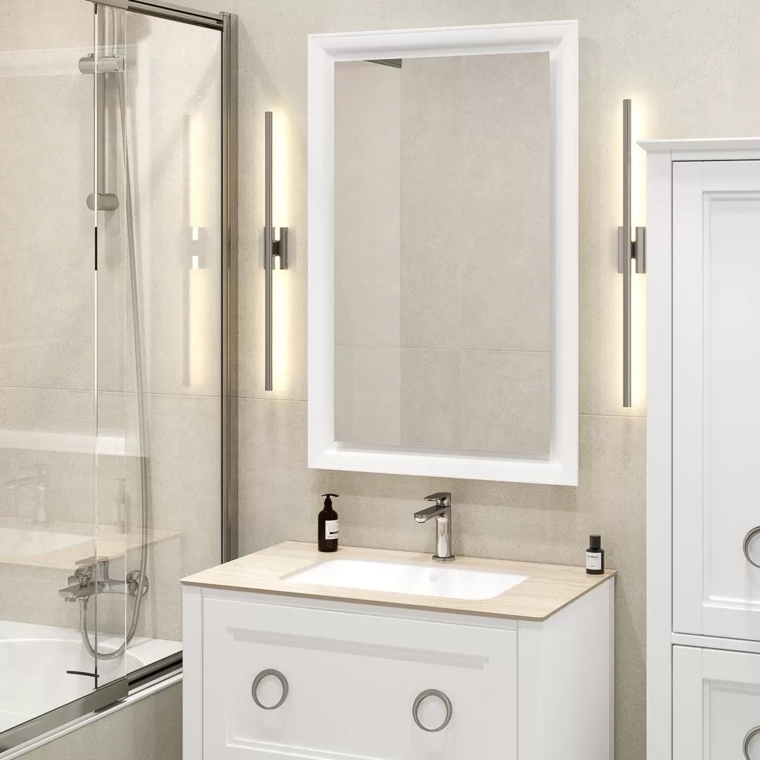 BLF006R Бордюр Монсеррат Багет Бежевый Светлый Матовый Обрезной - фото 13