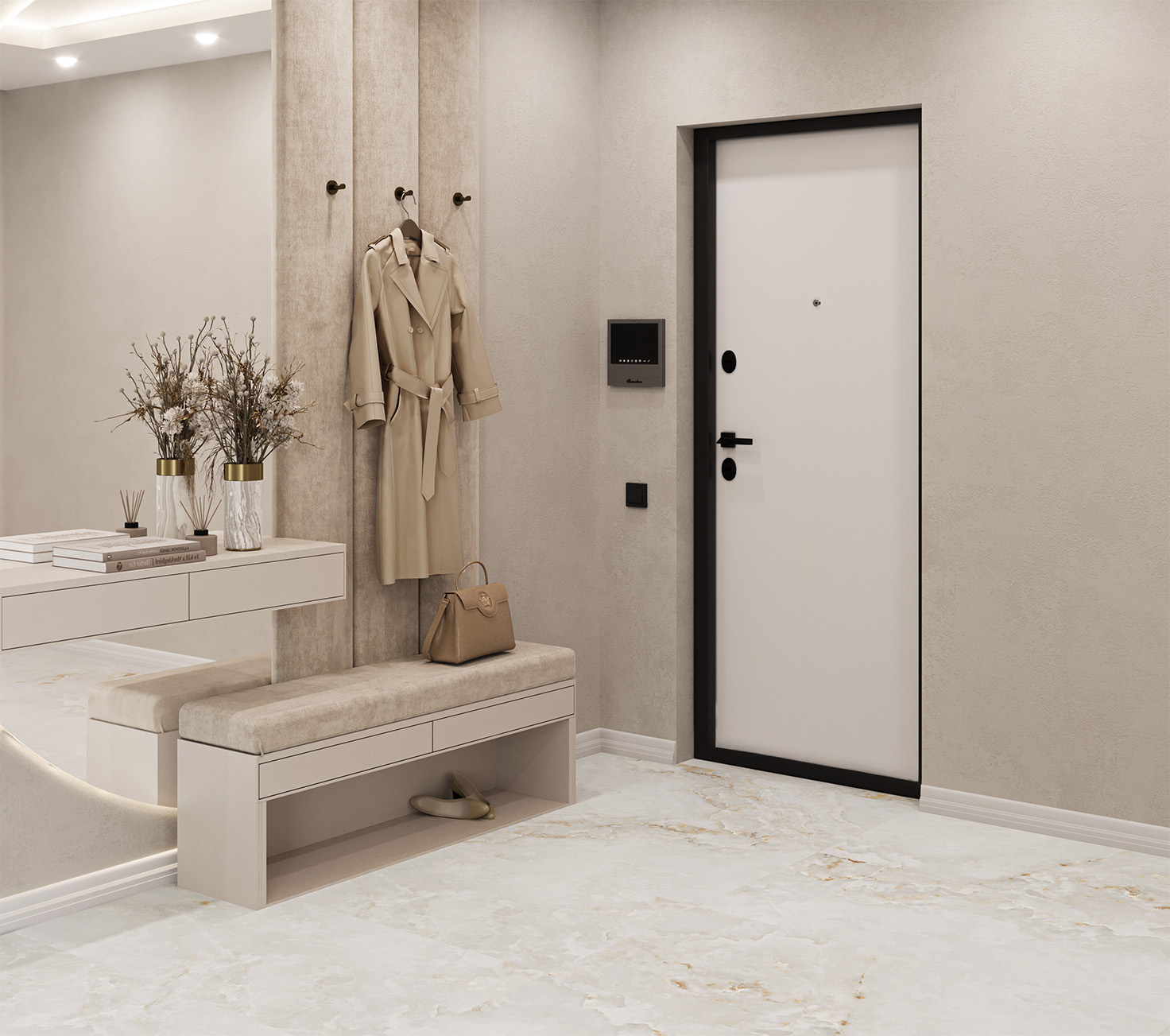 На пол Velvet Adonis Beige Matt 60x120 - фото 4