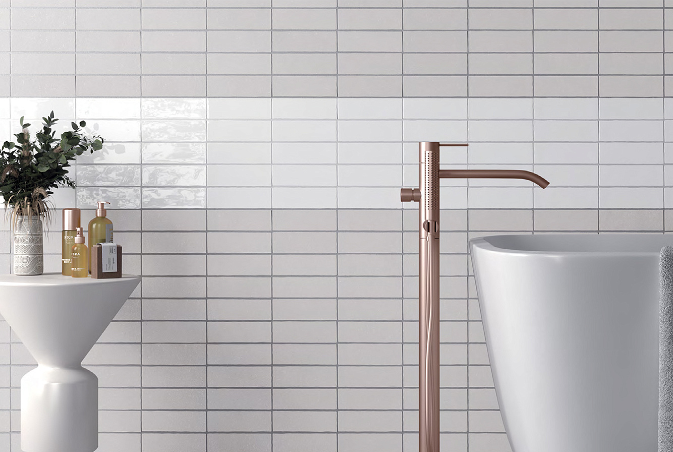 30682 На стену Fango Aquamarine Gloss 5x15 - фото 12