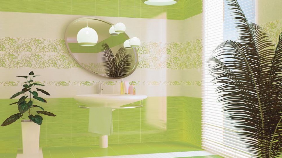 На пол Азалия Салатная 327х327х8 - фото 3