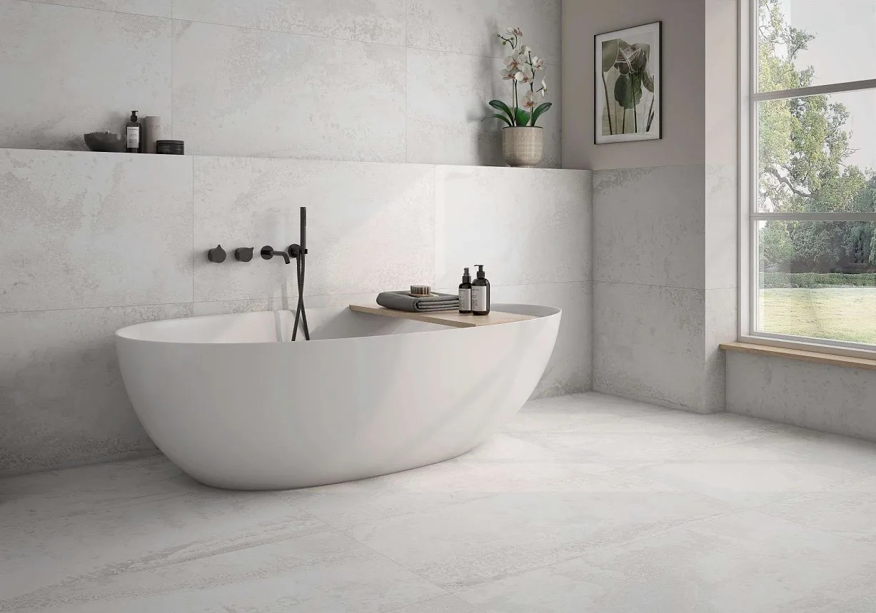 0508690021514 На пол Lab. Iron White Luxglass Rect 60x120 - фото 9