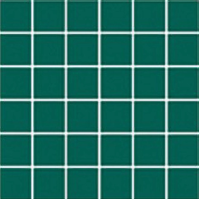 80052.1 На пол Porcelain Mosaic Dark Green 5x5 30x30